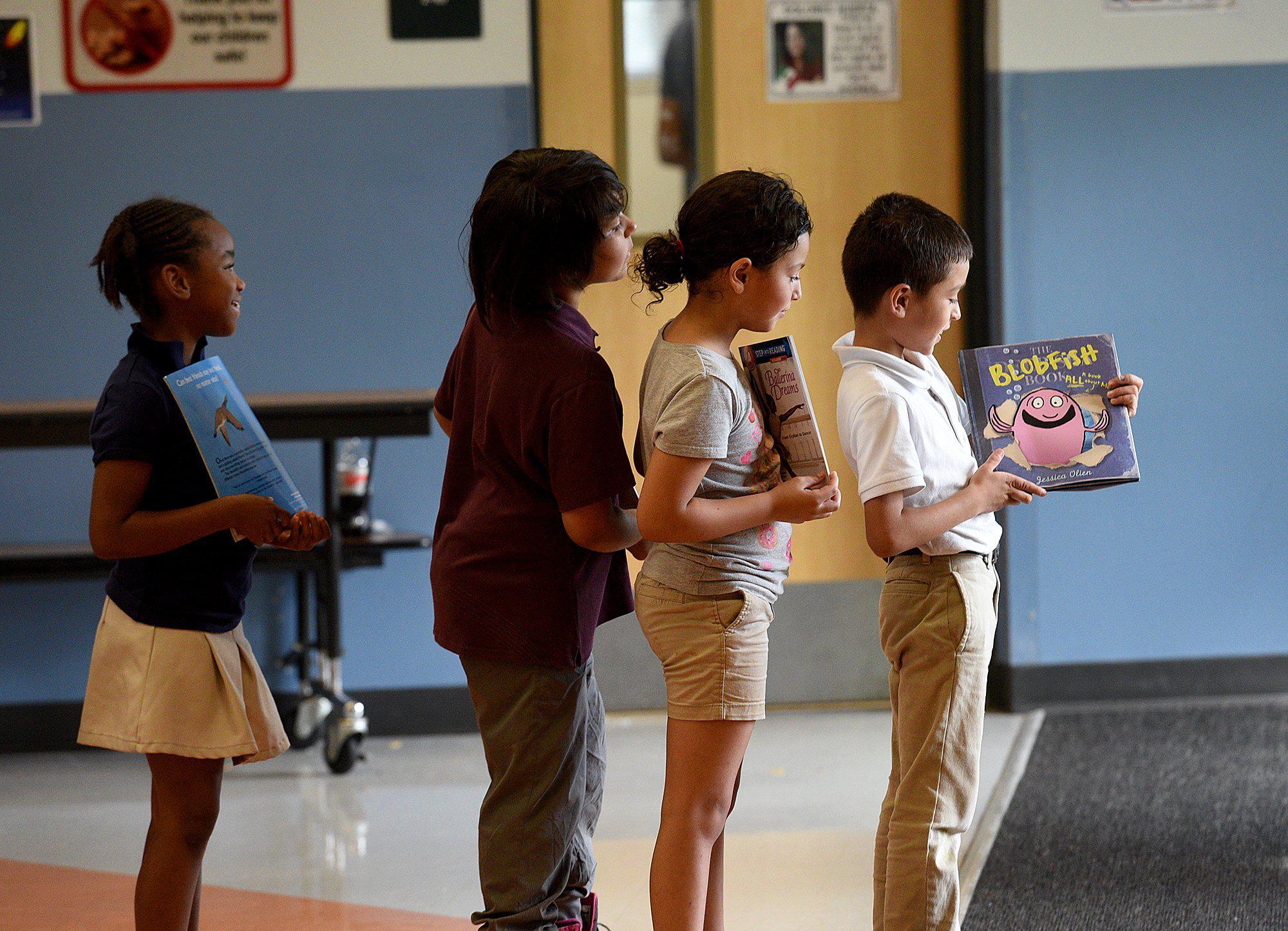 Kids at Rogers Garden